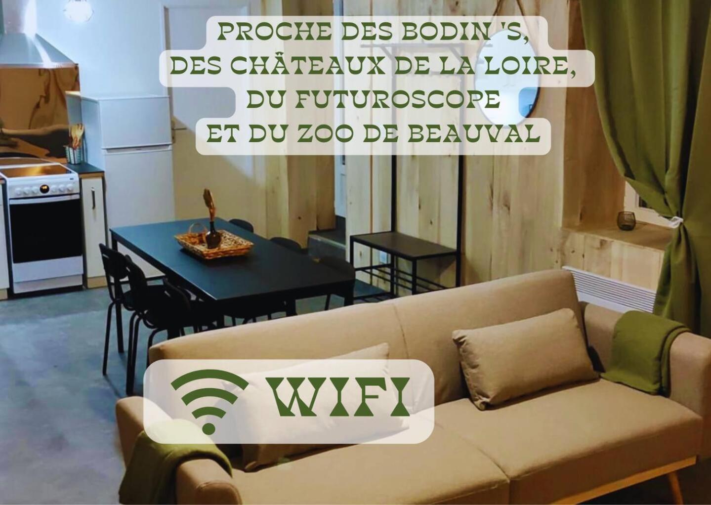 Appartement 2 Chambres Avec Wifi Centre De Descartes Экстерьер фото